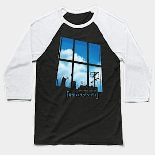 Kyuta on Window Baseball T-Shirt
